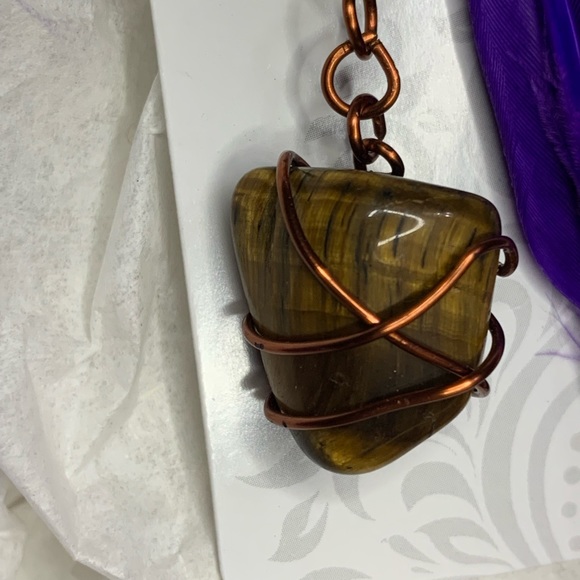 New Tigers Eye Earrings - Picture 3 of 4